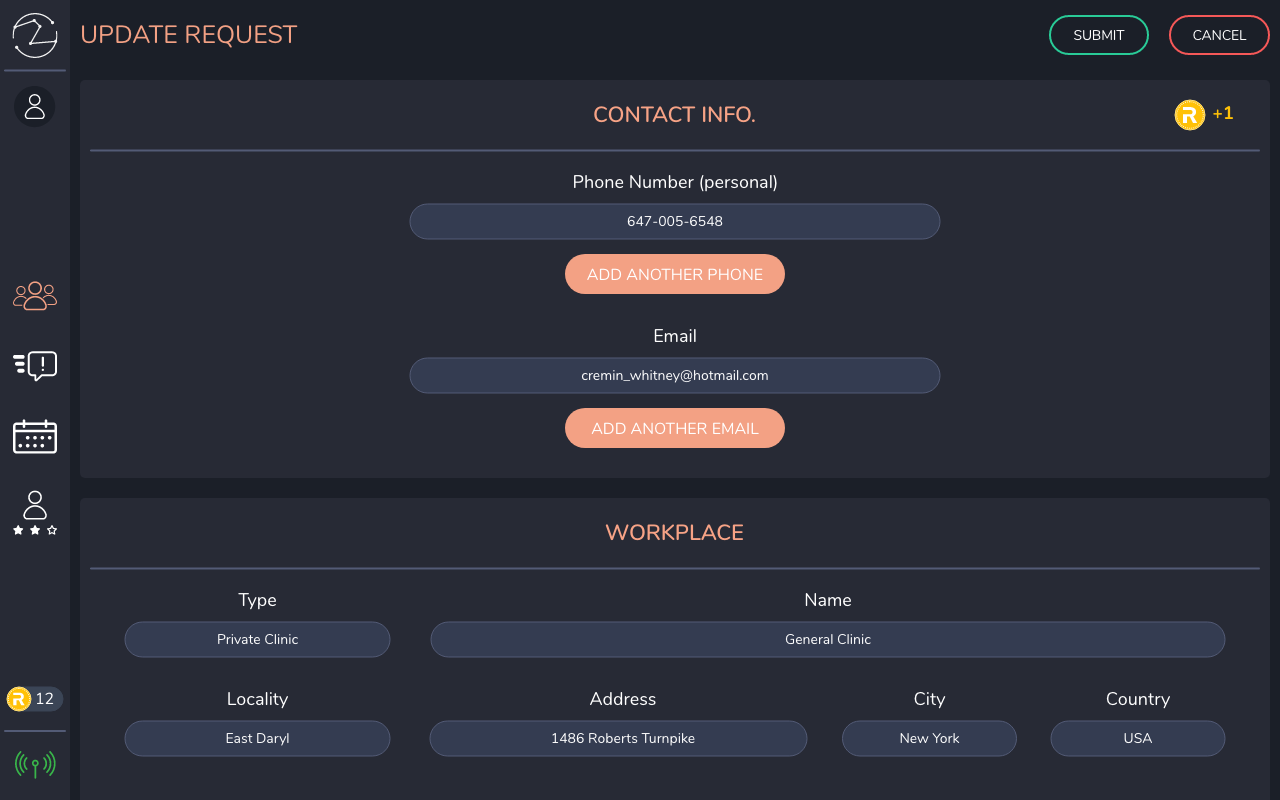 Customer list micro-updates workflow